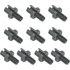 8mm M8 Clucth Brake Cable Adjuster Screw for Coleman CT200U CT100U Baja Yerf-Dog Mini Bike CT70 CRF50 CRF110 XR50 KLX110 TTR125 Pit Dirt Motocross Bike Motorcycle LTZ400 KFX400 ATV Green 10PCS