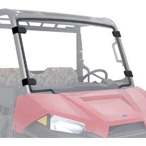Scratch-Resistant Ranger Midsize 570 Windshield - MDPROMCP UTV Full Windshield Hard Coated Polycarbonate Front Windshield Compatible With Polaris Ranger Midsize 500 570 2015-2022