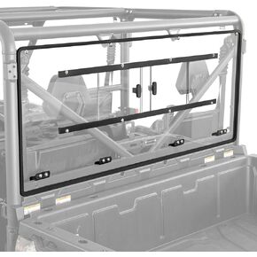 KEMIMOTO Vented Rear Window Compatible with CFMOTO UFORCE 1000/1000XL, Scratch Resistant Windshield Compatible with CFMOTO UFORCE 1000 2019-2023/UForce 1000 XL 2022-2023 Accessories