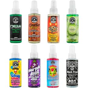 Chemical Guys AIR_222_04 Purple Stuff Premium Air Freshener and Oder Eliminator, (Great for Cars, Trucks, SUVs, RVs & More) Purple Soda Scented, 4 fl oz