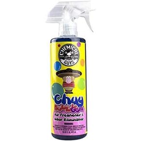 Chemical Guys AIR_222_04 Purple Stuff Premium Air Freshener and Oder Eliminator, (Great for Cars, Trucks, SUVs, RVs & More) Purple Soda Scented, 4 fl oz
