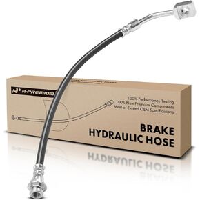 A-Premium Front Driver Brake Hydraulic Hose Compatible with Select Chevy, Buick, Pontiac and Saturn Models - Uplander 2005-2009, Terraza 2005-2007, Montana 2005-2009, Relay 2005-2007