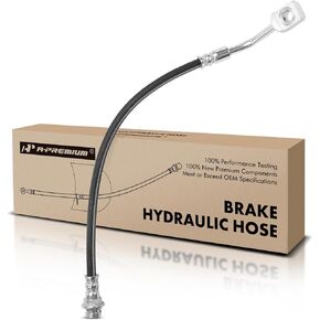 A-Premium Front Passenger Brake Hydraulic Hose Compatible with Select Chevy, Buick, Pontiac and Saturn Models - Uplander 2005-2009, Terraza 2005-2007, Montana 2005-2009, Relay 2005-2007