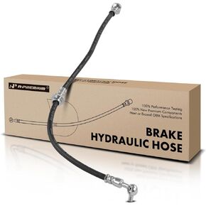 A-Premium Front Driver Brake Hydraulic Hose Compatible with Select Nissan Models - Juke 2011 2012 2013 2014 2015 2016 2017 - Replace# 462111KA2A