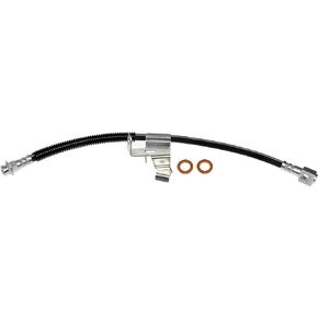 Dorman H380908 Front Passenger Side Brake Hydraulic Hose Compatible with Select Models, Black