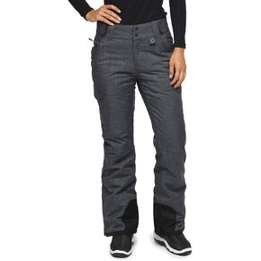 Arctix Women's Snow Sports Insulated Cargo Pants, Steel Melange, X-Large Tall