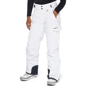 Arctix Women's Snow Sports Insulated Cargo Pants, White, X-Large