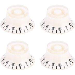 VBESTLIFE 4 PCS Electric Guitar Speed Tone Volume Control Knobs for EPI LP Electric Guitar 3 Style to Choose
