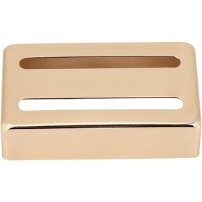 Guitar Pickup Cover Brass Humbucker Cover Two Slot for Pickup of Electric Guitar