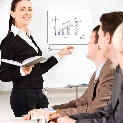 2PCS Magnetic Dry Erase Whiteboard for Fridge,Magnetic Dry Erase Board Sheet with 4 Dry Erase Marker and 1 Eraser, Magnetic Whiteboard for Fridge, Magnetic Dry Erase Board(12" x 9") in Kuwait