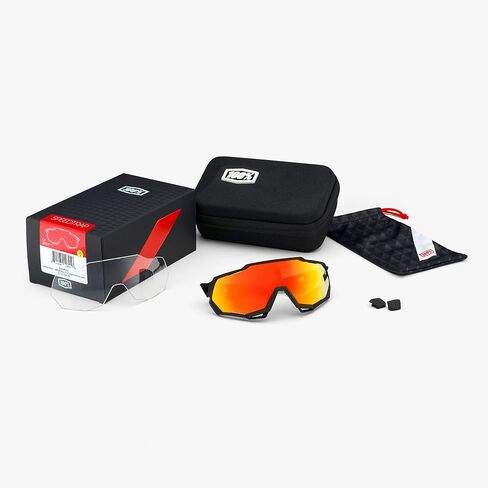 100% Speedtrap Sport Performance Cycling Sunglasses Premium Shield - MTB Dirt Bike Road Biking Eyewear Interchangeable Lenses in Saudi Arabia