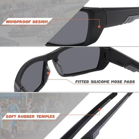 Polarized Sunglasses Men Womens, Mens Sports Sunglasses for Cycling Driving Climbing Baseball in Saudi Arabia
