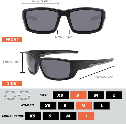 Polarized Sunglasses Men Womens, Mens Sports Sunglasses for Cycling Driving Climbing Baseball in Saudi Arabia
