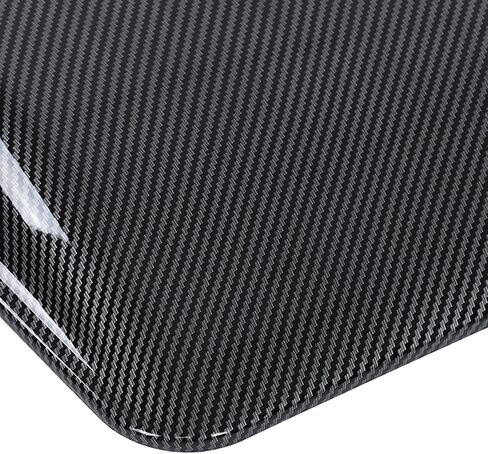 Aramox Car Air Vent Cover, Car Hood Scoop Cowl ABS Air Vent Decorative Cover with Tape for Automotive Modification(Glossy Black) in Saudi Arabia