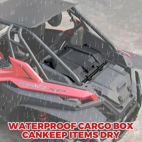 صندوق شحن أمامي لـ RZR PRO XP 20-24، 73 QT Forward UTV صندوق تخزين مقاوم للماء لملحقات Polaris RZR Turbo R/RZR PRO XP 4 Sport 2022-2024 (استبدال #2883751) in Saudi Arabia