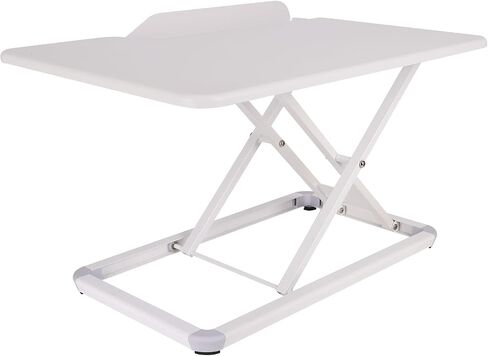 Standing Desk Converter, Height Adjustable Sit Stand Desk, Fully Assembled Stand Up Desk Converter, Ultra Low Profile Design(29 * 18Inch,White) in Saudi Arabia