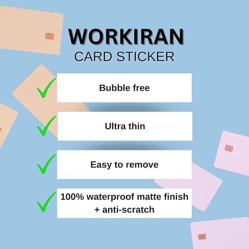 ملصق بطاقة أموال الزوج ميمي | المفتاح، الخصم، بطاقة الائتمان | تغطية وتخصيص البطاقة المصرفية | لا يوجد فقاعات، غطاء بطاقة نحيف ومقاوم للماء in Kuwait
