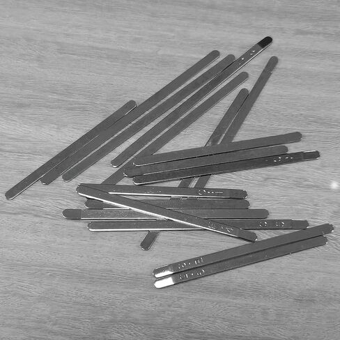 17 Keys Kalimba DIY Metal Replacement Parts Thumb Piano with Screws in Saudi Arabia