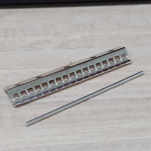 17 Keys Kalimba DIY Metal Replacement Parts Thumb Piano with Screws in Saudi Arabia