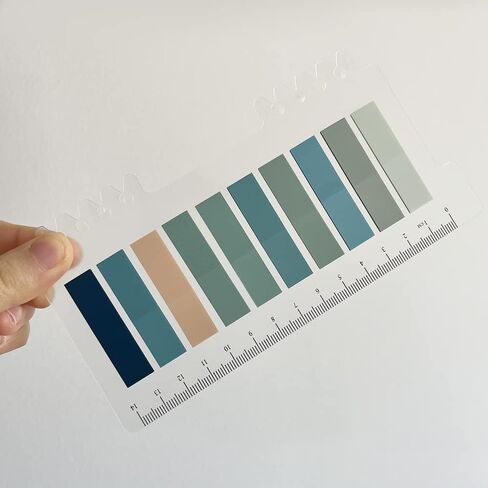 1200 قطعة من علامات تبويب الفهرس الشفاف وعلامات التبويب الملونة وعلامات تبويب الكتب الملونة وملاحظات لاصقة واضحة وعلامات التبويب in Saudi Arabia
