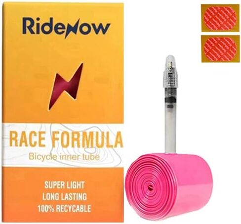 RideNow 1/2 Pack Ultralight Bike Inner Tube 700 x 18-32 Road Bicycle TPU Tire 45/65/85mm Length French Valve Super Bike Light Tube in Kuwait