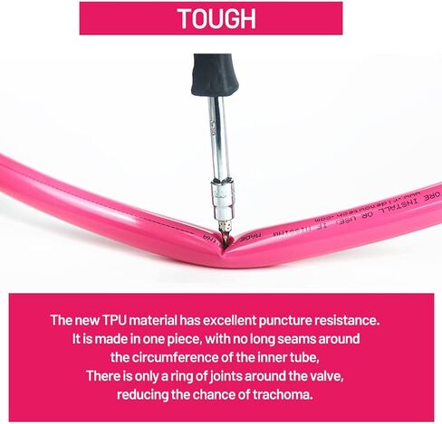 RideNow 1/2 Pack Ultralight Bike Inner Tube 700 x 18-32 Road Bicycle TPU Tire 45/65/85mm Length French Valve Super Bike Light Tube in Kuwait