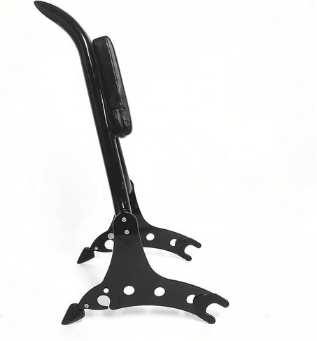 مسند الظهر Sissy Bar Passenger Back Rest Pad متوافق مع الملحقات الهندية Dark Horse Challenger Chieftain Roadmaster Springfield Pursuit Vintage Chief Limited 14-23 (ارتفاع 29 بوصة، أسود) in Kuwait