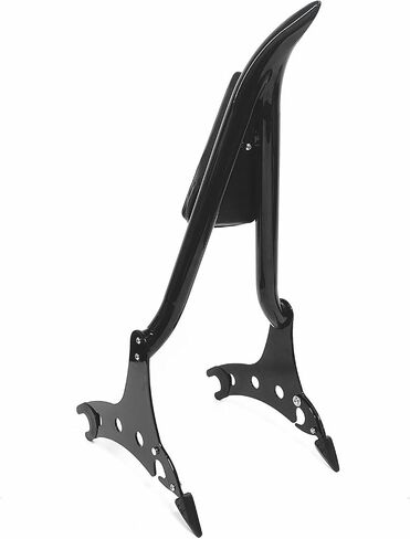 مسند الظهر Sissy Bar Passenger Back Rest Pad متوافق مع الملحقات الهندية Dark Horse Challenger Chieftain Roadmaster Springfield Pursuit Vintage Chief Limited 14-23 (ارتفاع 29 بوصة، أسود) in Kuwait