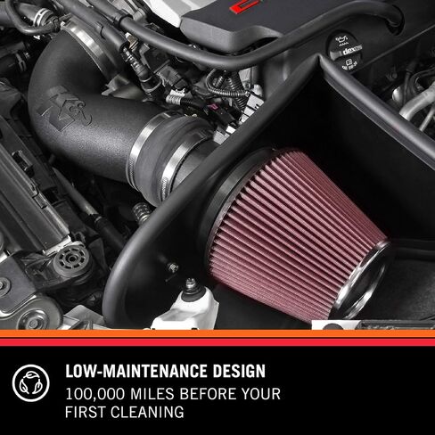 K&N Cold Air Intake Kit: High Performance, Guaranteed to Increase Horsepower: 50-State Legal: Fits 1993-1998 OPEL/ VAUXHALL (Calibra)57-0255 in Kuwait