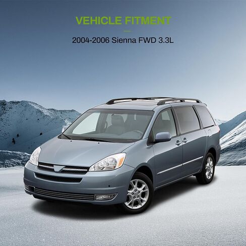 محول حفاز مشعب العادم AUTOSAVER88 متوافق مع 2004 2005 2006 Sienna FWD 3.3L | جانب الركاب | ملاءمة مباشرة (متوافقة مع وكالة حماية البيئة) in Saudi Arabia