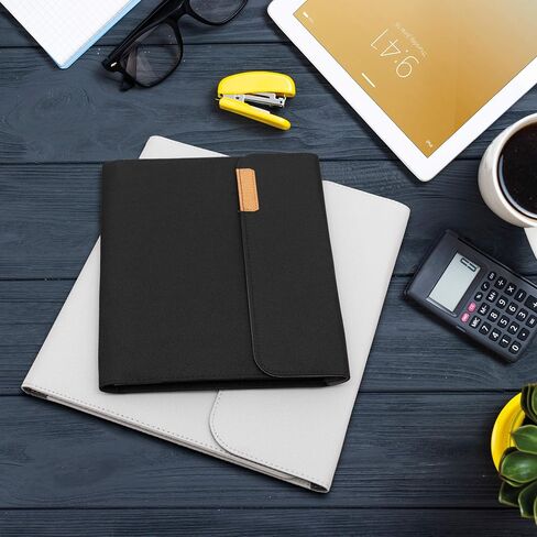 غطاء قابل للطي Rocketbook Capsule 2.0 لأجهزة Core وPanda وFusion - قابل لإعادة التدوير بنسبة 100%، مع حامل أقلام ومشبك مغناطيسي ووحدة تخزين داخلية - أسود، مقاس تنفيذي 6 بوصة × 8.8 بوصة in Kuwait