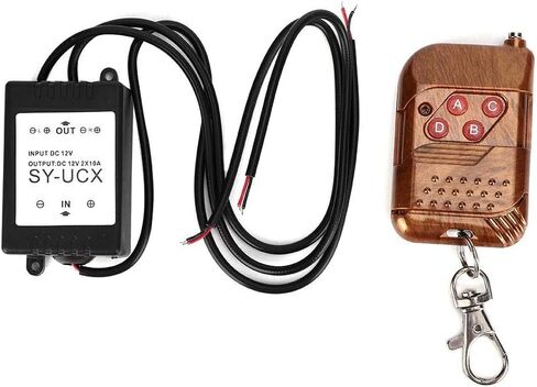 Acouto Wireless Controller, 12V 1.5W Universal Wireless Strobe Remote Control Module LED DRL Flash Controller System for Car Motorcycle Auto Vehicle Trucks in Saudi Arabia