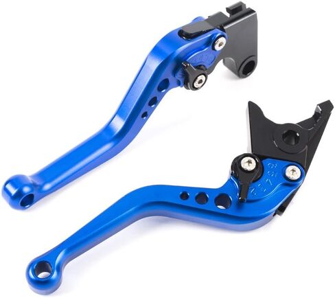 عتلات فرامل الدراجات النارية عتلات فرامل CNC قصيرة من الألومنيوم قابلة للتعديل من أجل Yamaha YZF R1 2002-2003، YZF R6 1999-2004، FZ1 FAZER 2001-2005، R6S إصدار كندا 2007-2009، R6S إصدار الولايات المتحدة الأمريكية 06-09 SPL073 in Kuwait