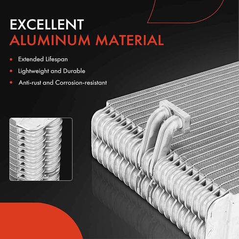 A-Premium A/C Evaporator Core Compatible with Lexus LX450 1996-1997 & Toyota Land Cruiser 1993-1997, L6 4.5L with Pressing Plate in Saudi Arabia