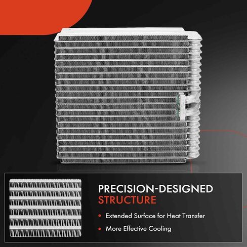 A-Premium A/C Evaporator Core Compatible with Lexus LX450 1996-1997 & Toyota Land Cruiser 1993-1997, L6 4.5L with Pressing Plate in Saudi Arabia