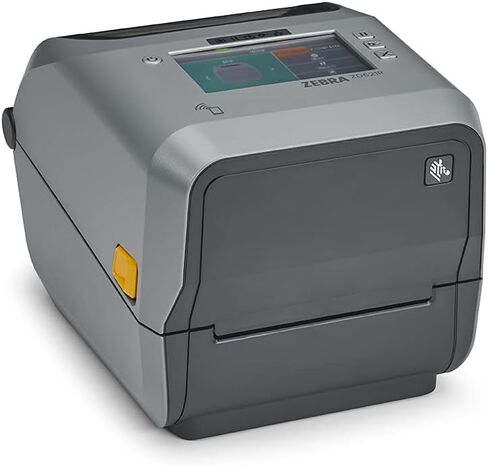ZEBRA ZD621 Direct Thermal Desktop Printer Color Touch LCD 300 dpi Print Width 4-inch USB Serial Ethernet 802.11ac ZD6A143-D01L01EZ in Saudi Arabia