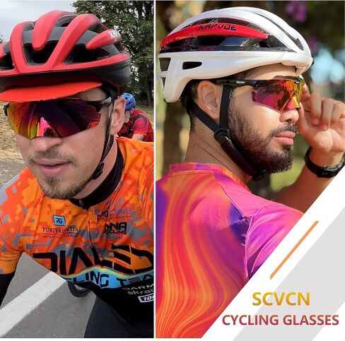 Cycling Glasses Sport Sunglasses MTB BMX Men Women Running Driving Fishing Golf in Saudi Arabia