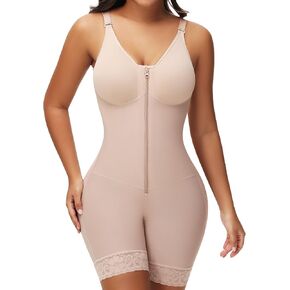 M MYODRESS Fajas Colombianas Moldeadoras Full Body Shaper Post Surgery Stage 2/3 Tummy Control Compression Garment