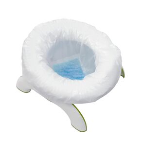 [30 Counts] CheerTry Potty Liners, 300ML Water Super-Absorbent Potty Bags, Thick & Tear-Resistant, Drawstring Opening & Easy to Tie, Fits Most Potty Chairs