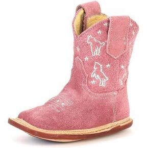 ROPER Baby-Girl's Cowbabies Best Friends (Infant/Toddler) Western Boot