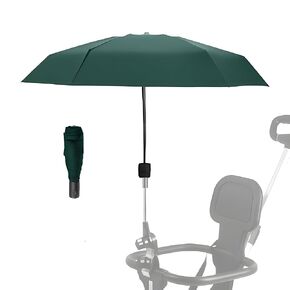 Adjustable Steering Angle, Clip-On All-round protection, Convenient and Lightweight, For Sun Protection, Stroller Umbrella, Baby Umbrella Stroller Accessory(Blue)