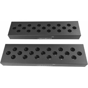 H-Frame Arbor 1"X3"X11" Set,Steel Shop Press Bed Plates Parallels, Press Plates Parallels Arbor Set