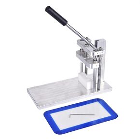 Dual Arbor Press for Sealing 0.5ml 0.8ml 1ml Empty Oil Cartridge,Duty Upgrade Manual Arbor Press Desktop Arbor Press Metal Punch Press Machine for Sealing Tank Capper Capping Machine.