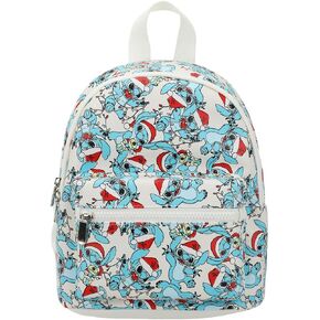 Bioworld Lilo & Stitch Stitch With Pineapple 10.6" White Mini Backpack