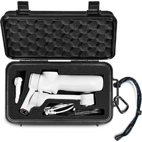 Lekufee Travel Waterproof Hard Case for Insta360 Flow 2 Pro,AI Tracker,Spotlight,and other Accessories(Case Only)