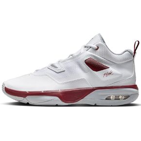 NIKE Jordan Stay Loyal 3 Men's Shoes (FB1396-160, White/Wolf Grey/Team Red) Size 11.5