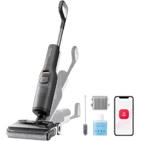 Roborock F25 Ace Wet Dry Vacuum Planer ، Pracuum Mop All في واحدة للأرضية الصلبة ، 20000Pa منظف الأرضيات الصلبة مع تشابك الصفر ، 194 درجة فهرنه
