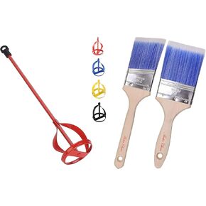 Bates- Paint Mixer and Paint Brushes