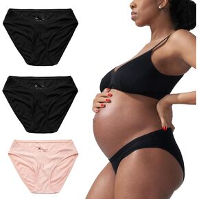 Under the Belly Pany, Low-Rise Maternity, Postpartum & Pregnancy Underwear, Soft, Stretchy & Comfortable