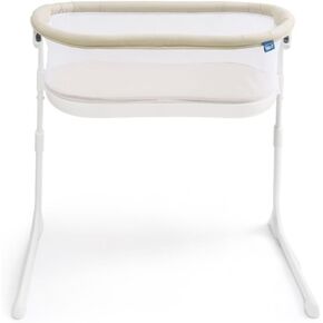 HALO® BassiNest® Lite – Breathable Baby Bassinet Slides Over Bed with Mesh Walls for Airflow & Visibility, Lowering Wall for Easy Access, Portable & Lightweight, Fits Most Beds